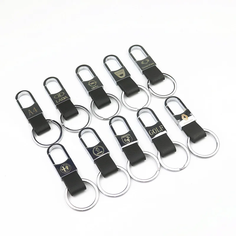 3D автомобильный металлический брелок с логотипом автомобиля для Hyundai Solaris Accent I30