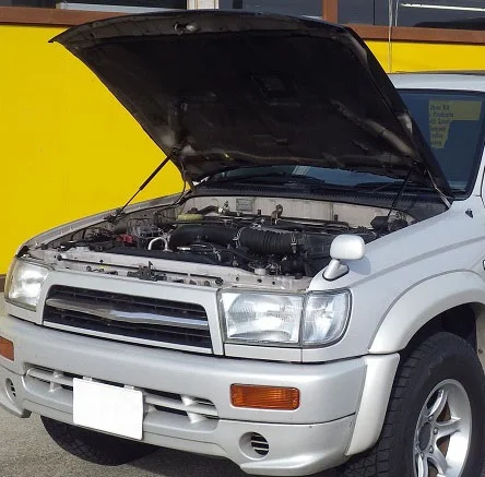 Передняя капота для Toyota Hilux Surf KZN185W SUV 1995 2002 модификация углеродного волокна
