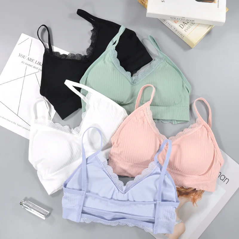 Бюстгальтер CHRLEISURE без косточек эластичный с чашками пуш-ап 2021 | Женская одежда