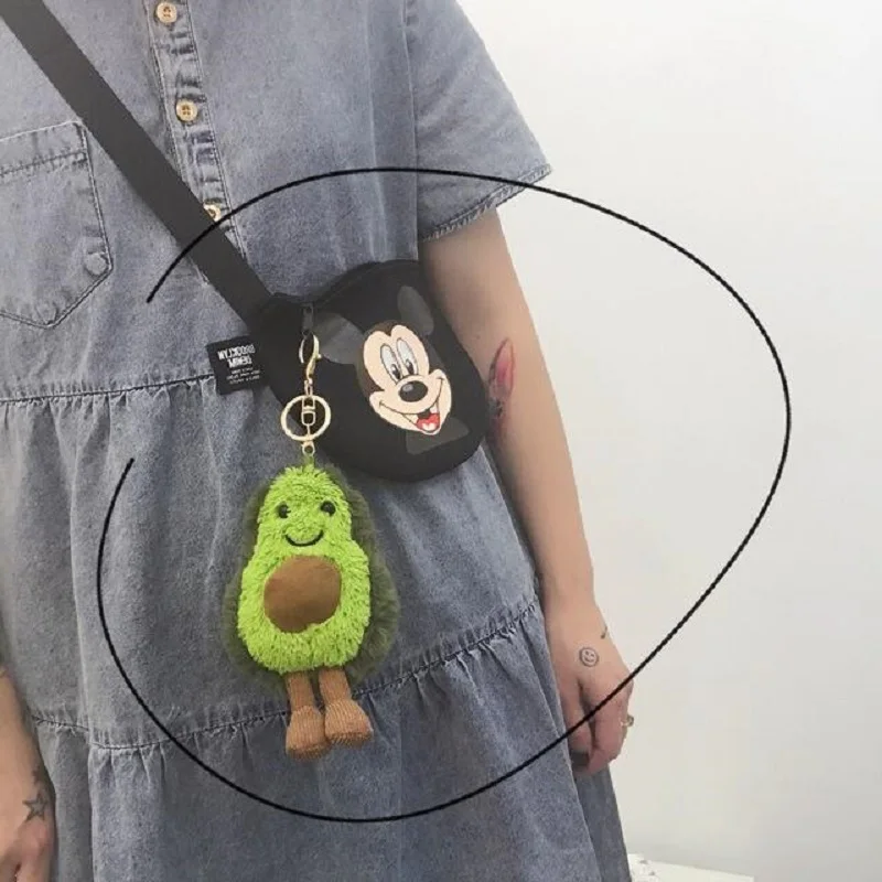 Новый дизайн маленькая 15 см цепочка для ключей авокадо игрушки мягкая игрушка