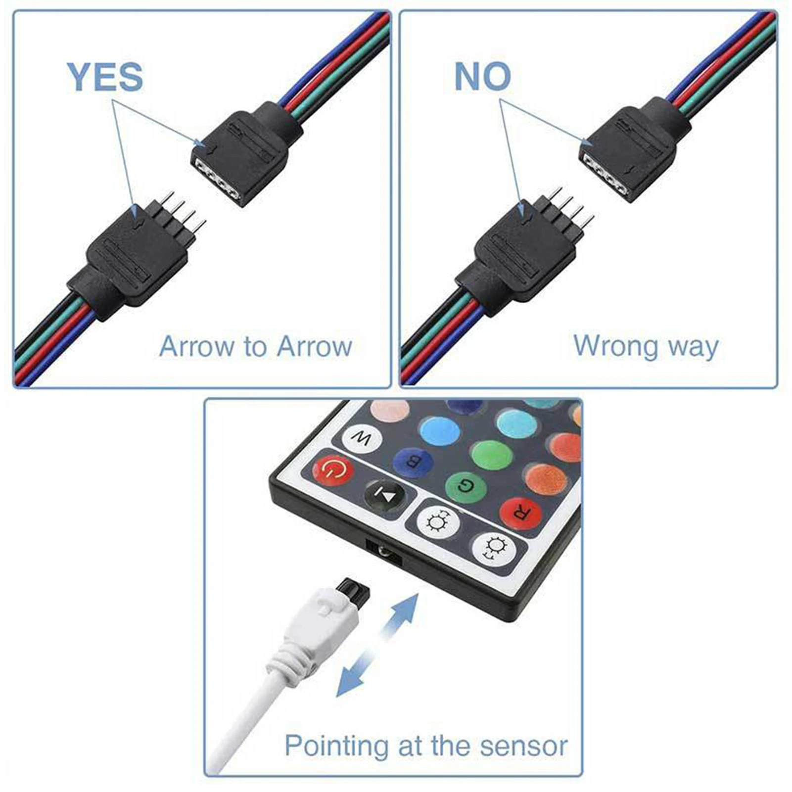 

RGB5050 12V LED Strip Light Waterproof 10m 300 lights color box packaging Smart APP BT Controller Bar Backlight ribbon led strip