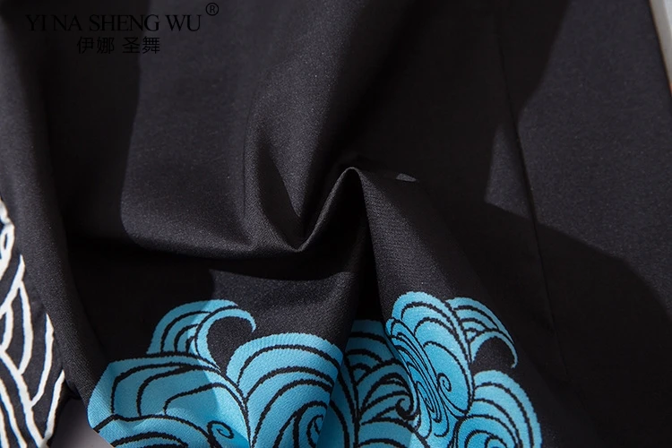 

Harajuku Printed Crane Wave Warrior Kimono Japanese Traditional Clothes for Men Loose Streetwear Cardigan Haori Obi Leisure New