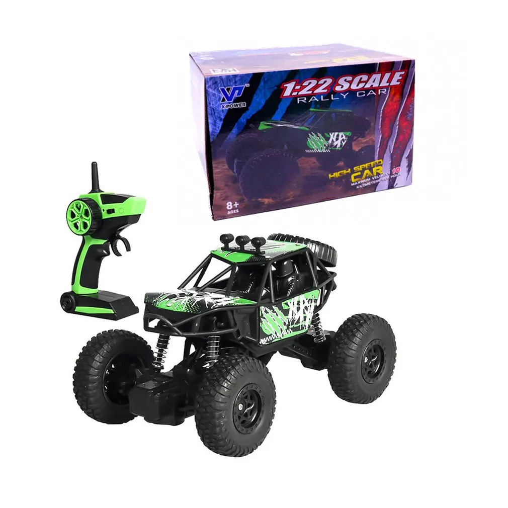RC Car 1:20 2.4GHz Rock Crawlers Remote Climbing Strong Motors Bigfoot Control Model Off-Road Vehicle Toy | Игрушки и хобби