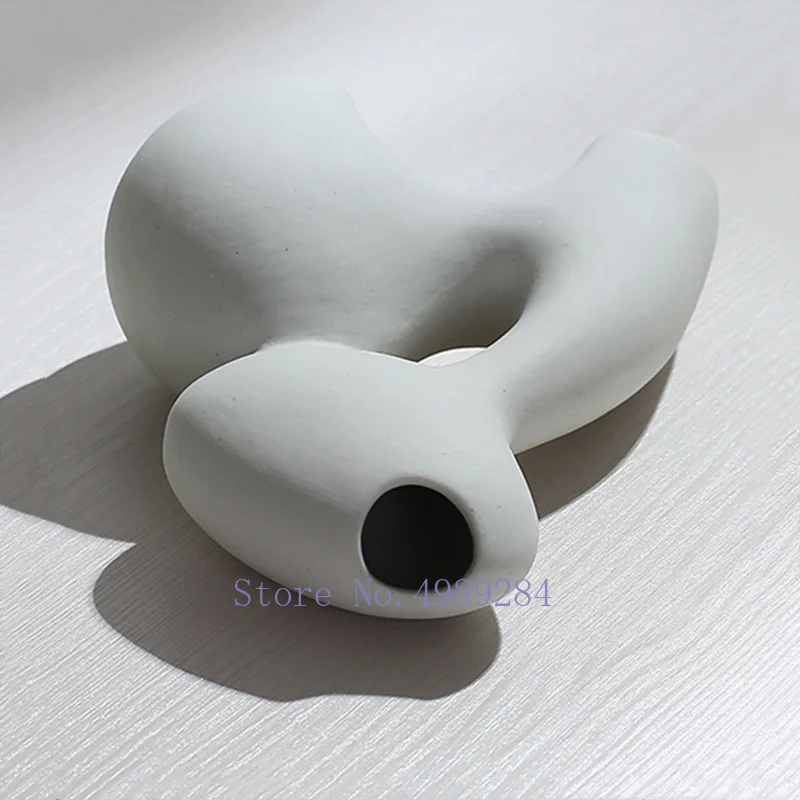 Керамическая ваза абстрактная Цветочная композиция ремесленные украшения для