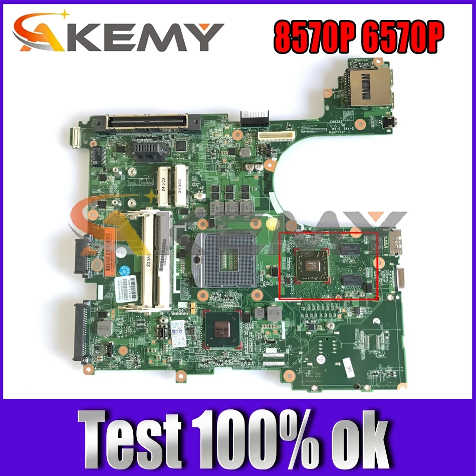 

Материнская плата для ноутбука HP Probook 8570P 6570P 686976-601 SLJ8A 216-0833018 100%