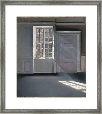 Vilhelm Hammershøi Reprint Poster Texture Photo Paper | Painting &amp Calligraphy