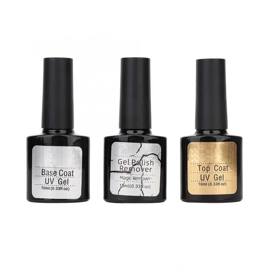 Набор для наращивания ногтей УФ гель Базовый Топ покрытие средство снятия