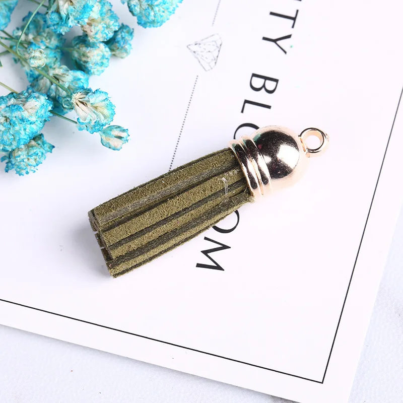 DIY 20 шт./лот мини Винтаж замшевые Ленточки с плоским дном для одежды мешок ювелирных изделий Шторы украшения дома аксессуары-кисточки - Цвет: 13