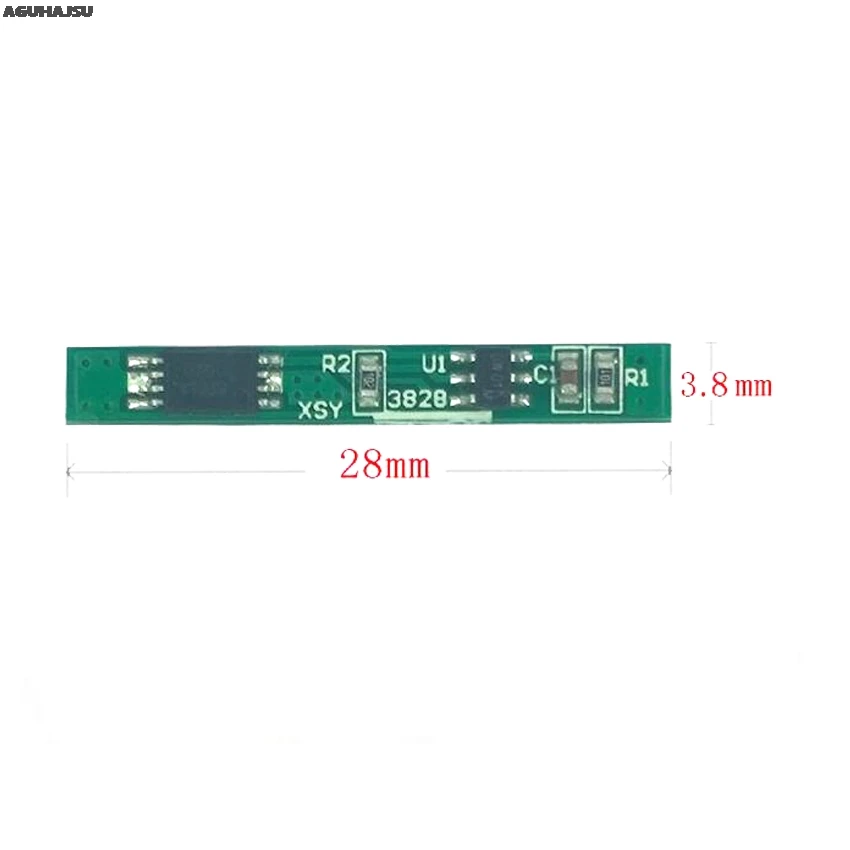 10PCS/LOT Защитная плата 1S 3 7 V 3A li-ion BMS PCM для литий-ионной батареи 18650 - купить по
