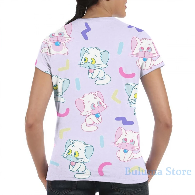 Кремовая футболка mami posi &amp mega для мужчин и женщин модная со сплошным принтом