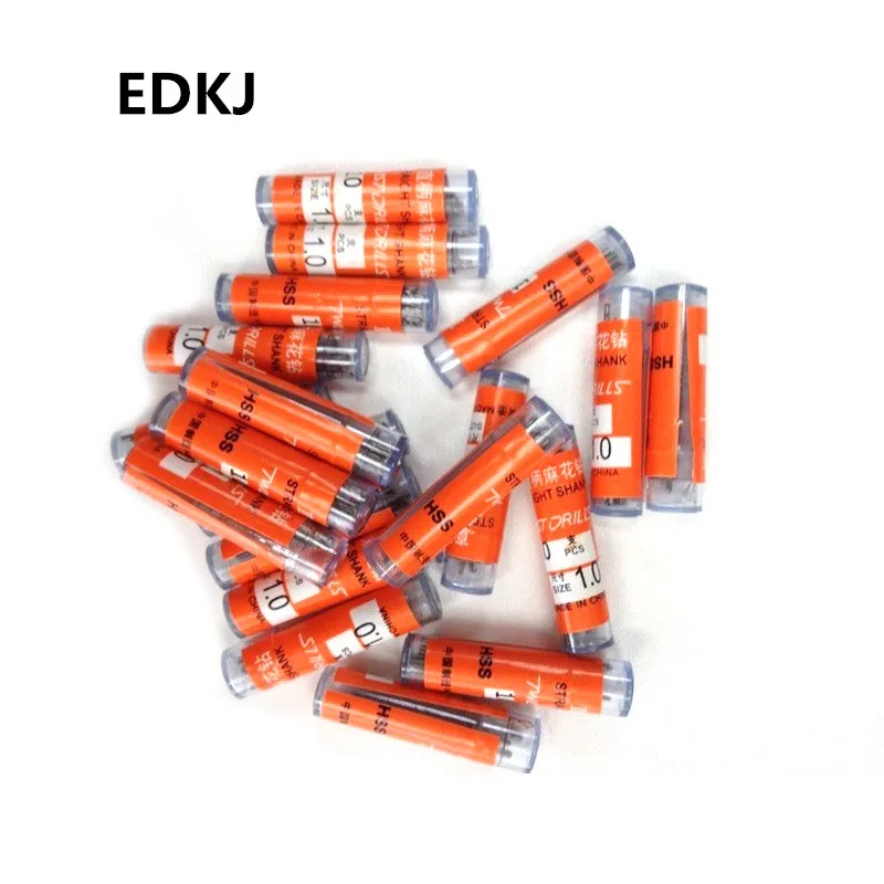 10Pcs White Steel Twist Drill 0.4~3.0mm Lengthen Straight Shank Mini High Speed Hss Rotary Tools Bit For Diameter Extra Long - купить по