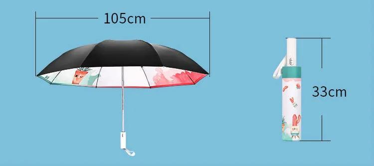Милые деловые зонты для женщин полностью автоматический большой зонтик с