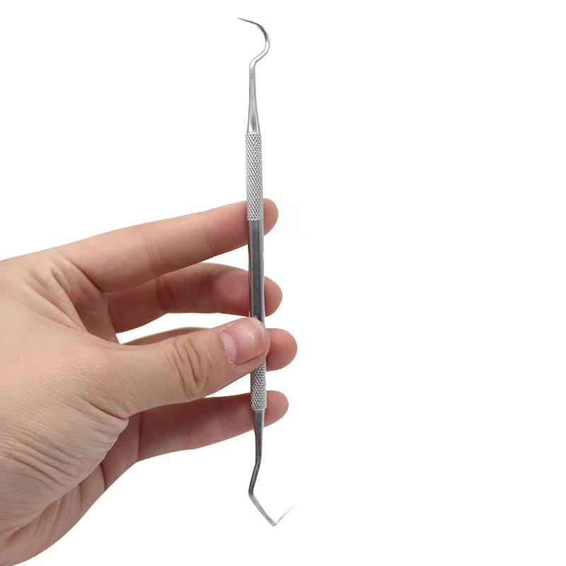1 шт. стоматологический прибор для чистки зубов из нержавеющей стали|Базовый