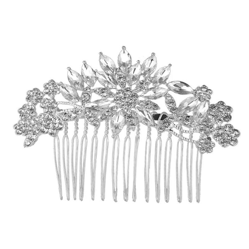 

Linglewei новые аксессуары для волос сплав для невесты Свадебные аксессуары Свадебный головной убор гребень