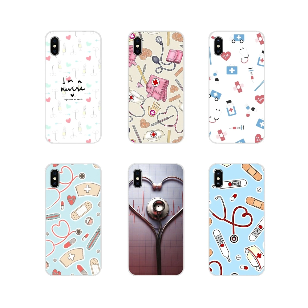 Силиконовый чехол для телефона Samsung Galaxy S2 S3 S4 S5 Mini S6 S7 Edge S8 S9 S10E Lite Plus медсестра