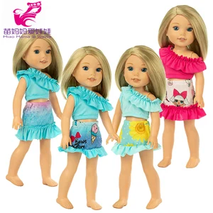 Для 14,5 дюймового кукольного платья Камиллы Велли Wishers 38 см 40 см Тонкая кукла Шарон одежда подарок для девочки