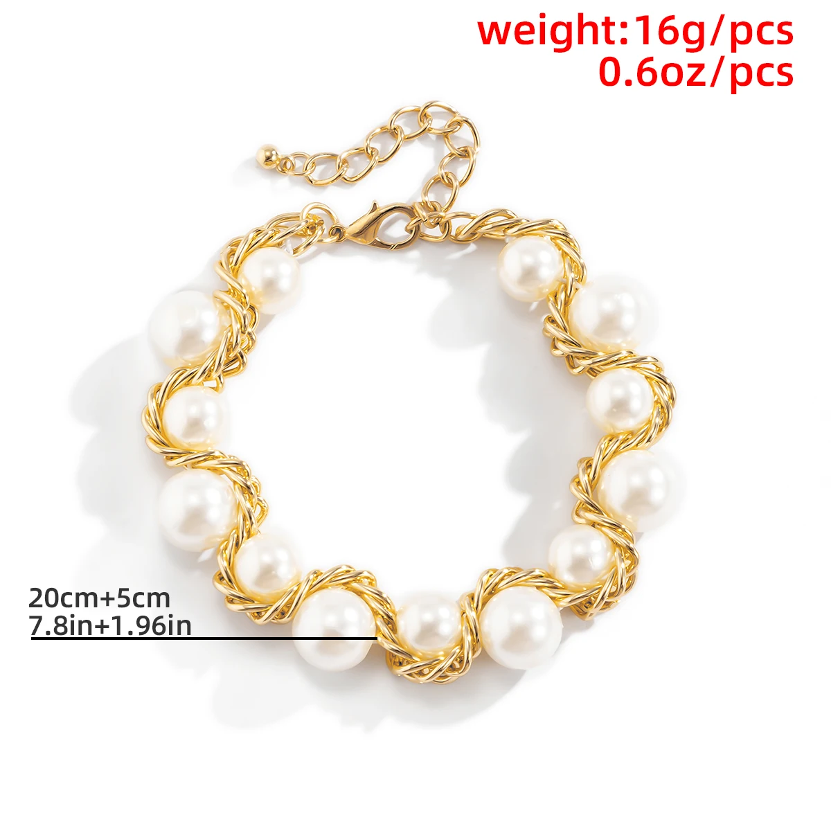 Браслет Salircon Kpop с имитацией жемчуга на руку изящный браслет золотистого цвета в