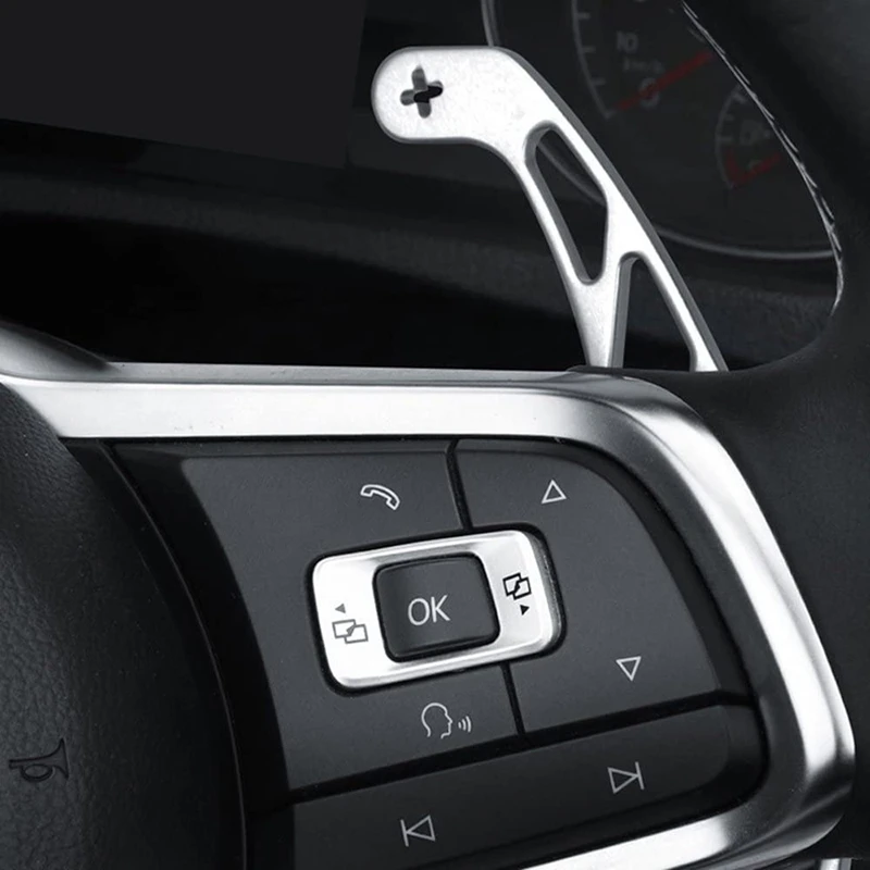 2 шт. автомобильный рычаг переключения передач на руль для GOLF R GTD GTE MK7 7 POLO Scirocco 2013