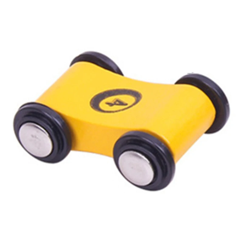 

2pcs/set Wooden Children's Slide Car Trolley Track Slide Car Inertia Pull Back Glider Toy Mini Car Baby Toy Child Educational