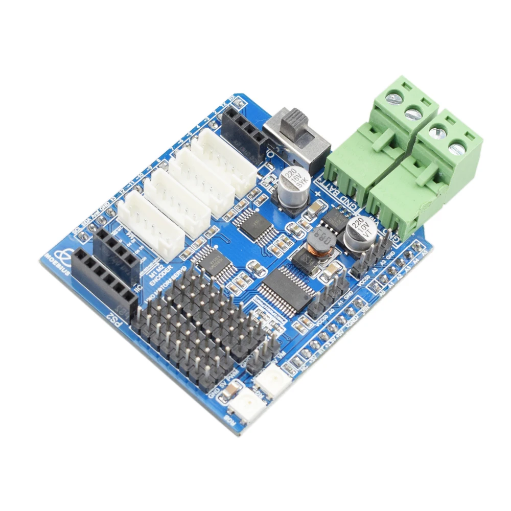 Комплект беспроводного контроллера RC для Arduino Mecanum Wheel Robot Car с джойстиком PS2 + плата