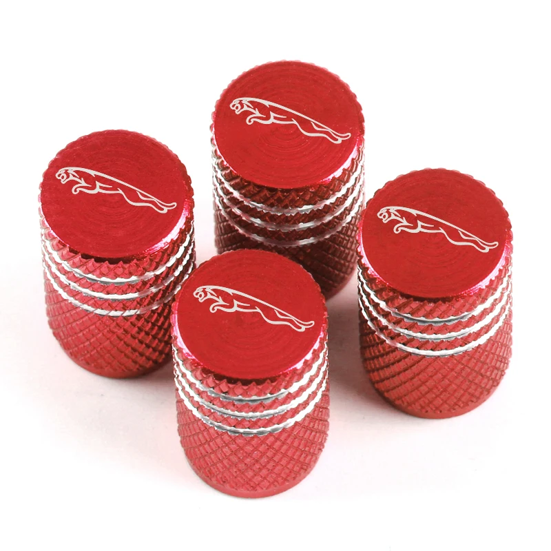 Колпачки на клапан шины автомобиля обод для 4 шт. пылезащитные чехлы штоки Jaguar XF XE