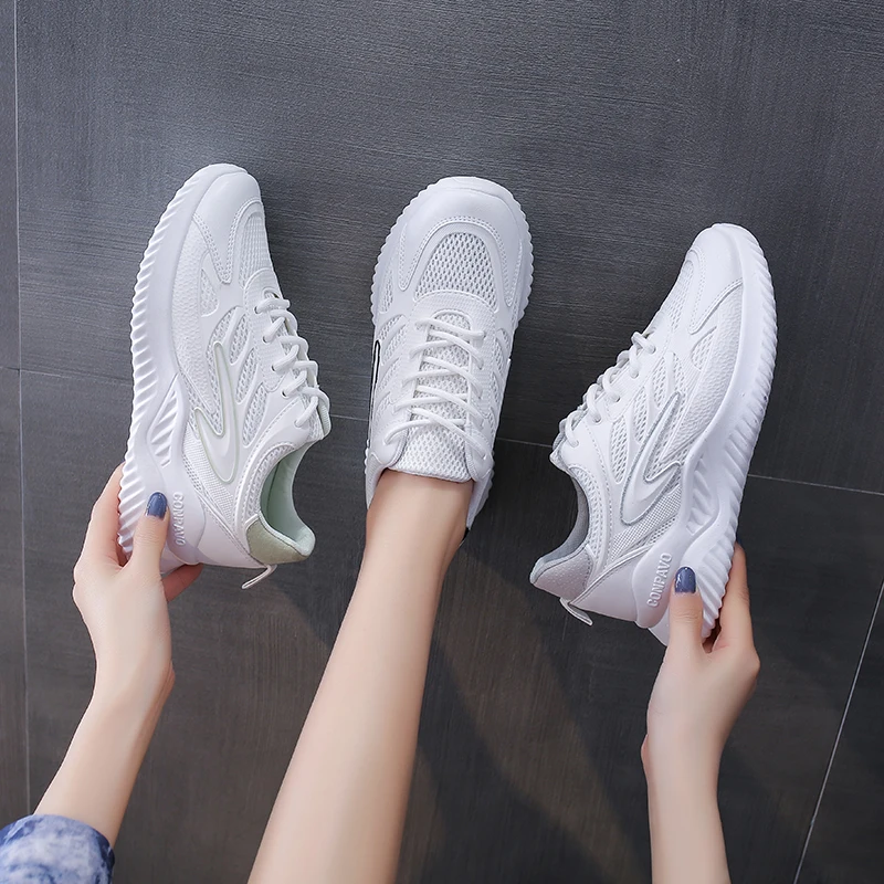 

Women Vulcanized Shoes High Quality Women Sneakers Slip On Flats Shoes Women Loafers Tenis Feminino Walking Flat shoes for w