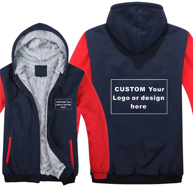 

Custom Logo Printed Winter Hoodies Sweatshirts Men Zip up Jackets Men Long Sleeve Casual Hoody Coats JO9