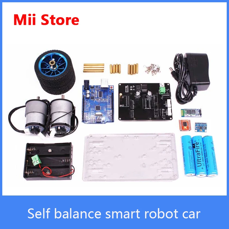 Самобалансирующийся двухколесный программируемый умный робот автомобиль с
