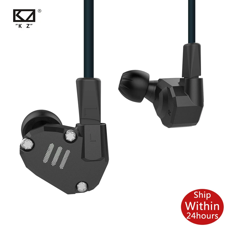 

KZ ZS6 2DD+2BA In Ear Earphones Hybrid HIFI Monitor Running Sport DJ Earphone Earplug Noise Reduction Headset Earbud ZS3 ZS4