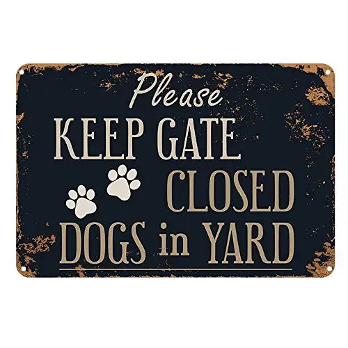 

Please Keep GATR Close 12"x8", Metal Novelty Sign Aluminum Warning Tin Sign Flag Plaque Bar Club Cafe Garage Wall Decor