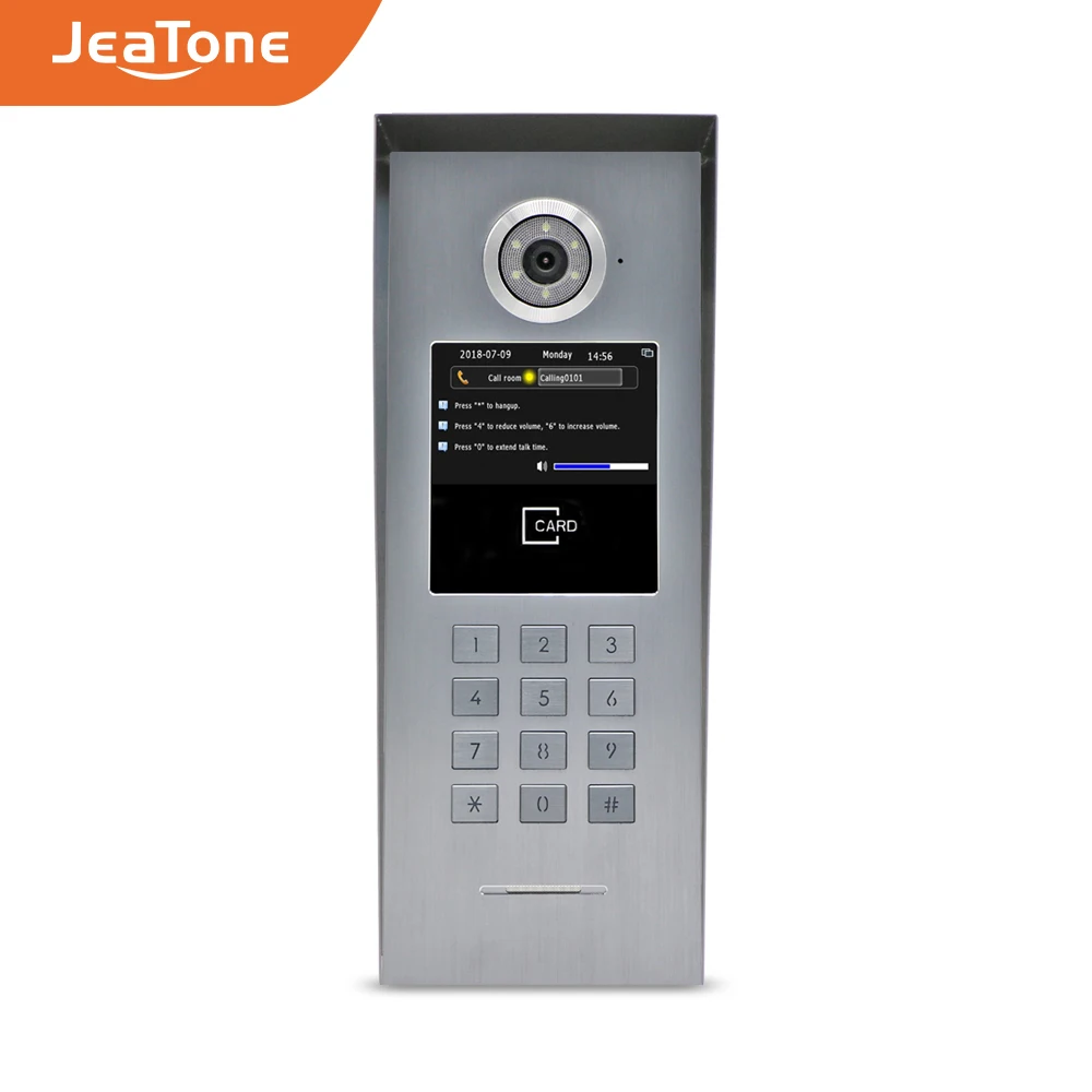 Новый дождевик Jeatone для большого видеодомофона домофон подходит наружного блока