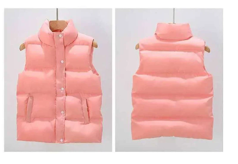 

Cotton Down Vest Women 2020 Winter Loose Waistcoat All-Match Vest Jacket Cotton Padded Jacket Sleeveless Female Winter Waistcoat