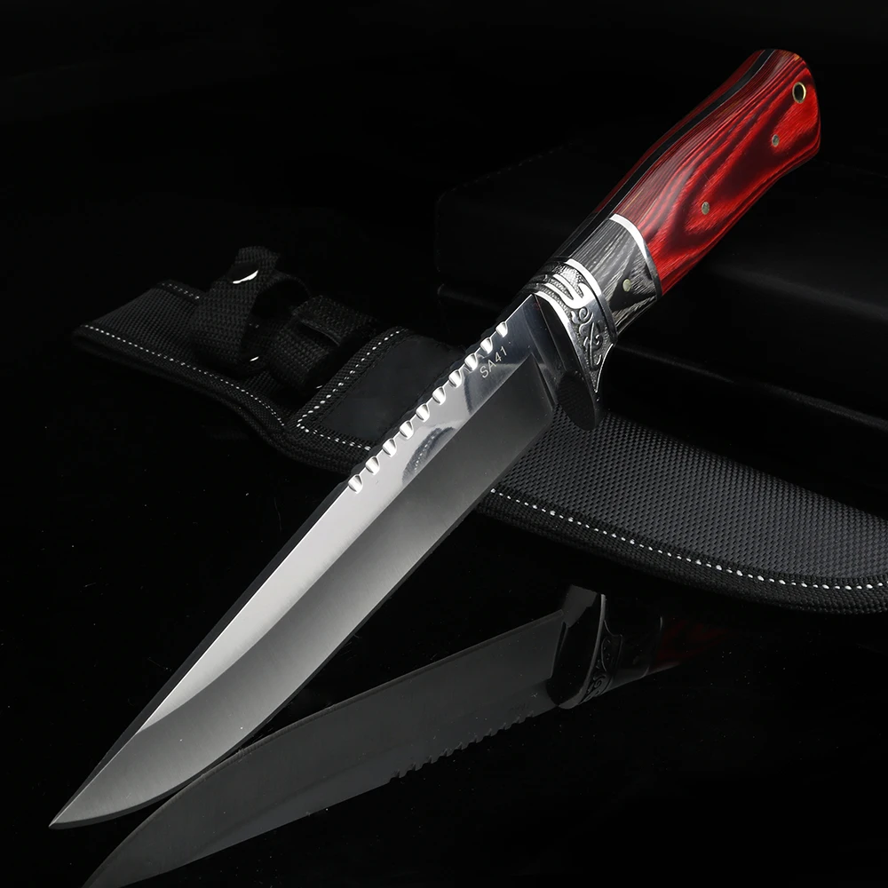 

Outdoor survival knife multifunctional knife camping EDC equipment straight knife wild hunting short knife