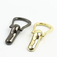 4pcs 21mm d ring hook bag side clip metal screw buckle diy bag strap hanging ring buckles chain screws clasp accessories