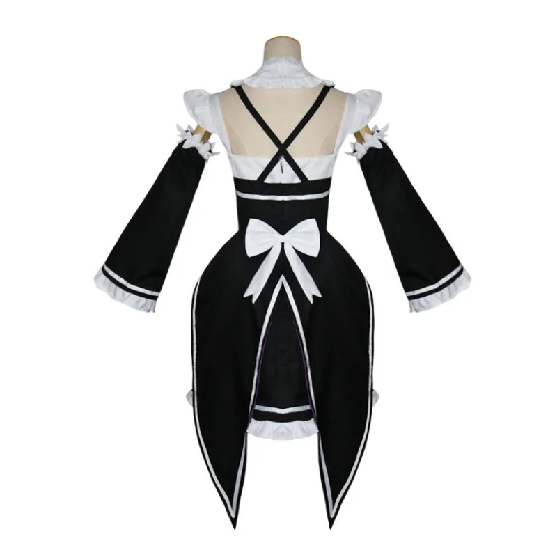 Костюм для косплея Re:zero Kara Hajimeru Isekai Seikatsu Ram Rem платья служанки |