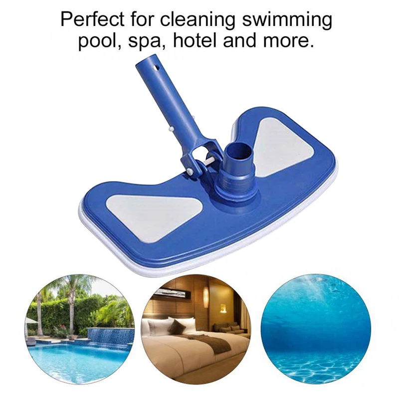 

Newly Weighted Butterfly Vacuum Head with Swivel Hose Connection Remove Debris Cleaning Floors S66