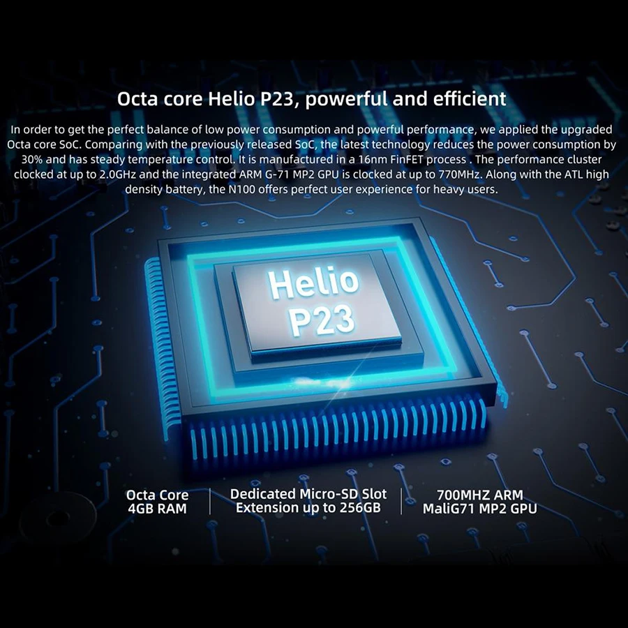 DOOGEE N100 смартфон с 5 9-дюймовым дисплеем восьмиядерным процессором MT6763 ОЗУ 4 Гб ПЗУ