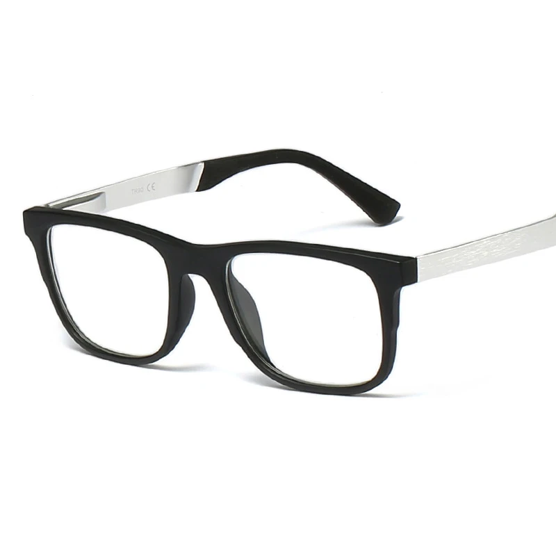 Zerosun Tr90 оправа для очков Мужские квадратные брендовые оправы мужчин очки по