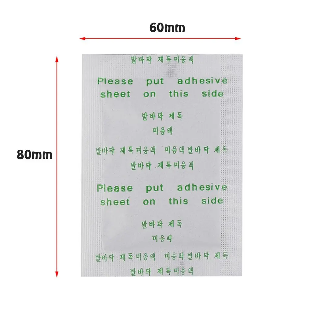 

10pcs/lot Adhesives Detox Foot Patch Bamboo Pads Patches With Adhesive Improve Sleep Beauty Slimming Patch