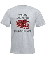 you have angered the dungeon master mens printed t shirt