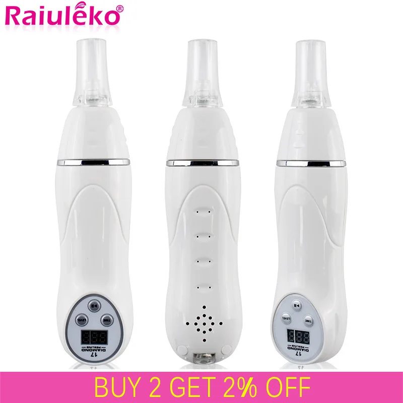 Абразивное удаление дефектов кожи вакуумный отсос для угрей дермабразия