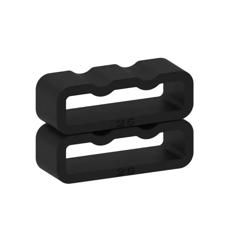 2 шт. ремешок удерживающее кольцо смарт часы Резиновая Пряжка фиксатора