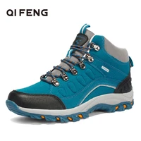 men women outdoor sports ankle hiking boots new fashion unisex trekking shoes pro mountain climbing wear resisting footwear