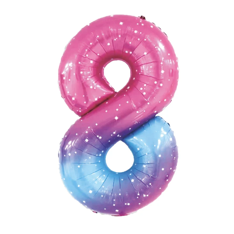 40 дюймов гигантская звезда градиентная рампа Количество шаров Сверкающий