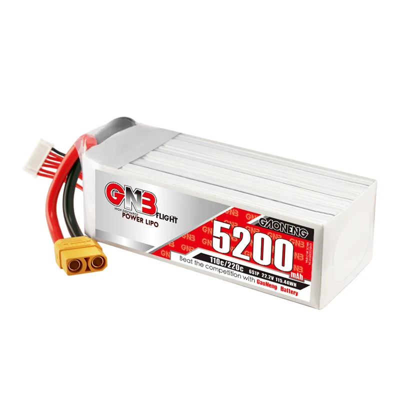 

GNB 5200 22,2 6S 110C/220C FPV