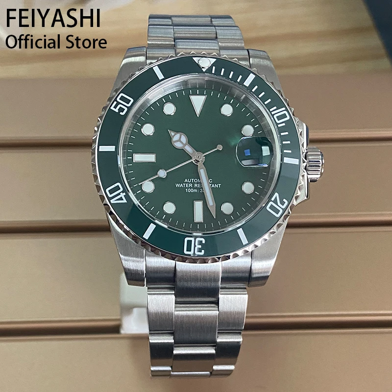 

Мужские автоматические механические часы submariner, наручные часы из стали для дайвинга, топовый бренд 2020, роскошные оригинальные мужские часы ...