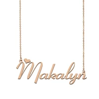 makalyn name necklace custom name necklace for women girls best friends birthday wedding christmas mother days gift