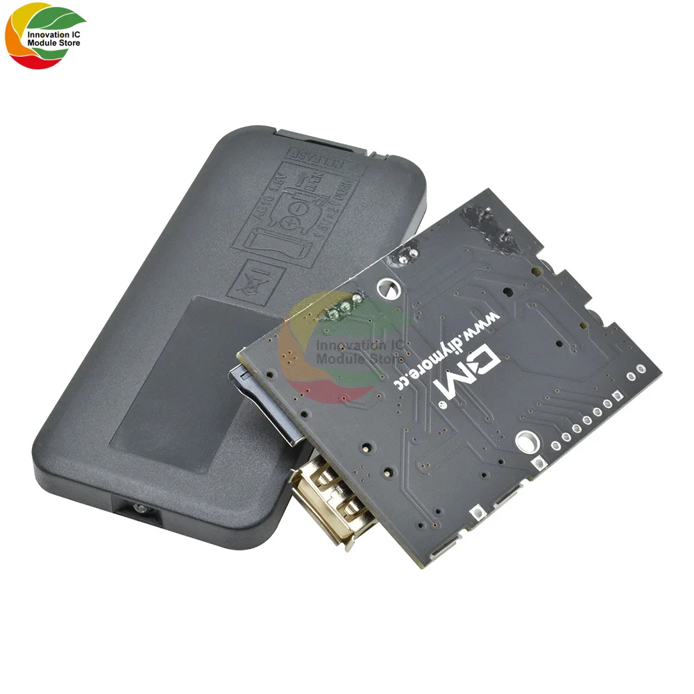 Плата усилителя Ziqqucu MP3 WMA WAV декодер с Micro USB 5 В 2 Вт TF карта U диск аудио AUX ИК пультом