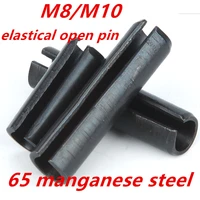 m8m10 black 65 manganese steel selastic split pin spring cotter cylindrical elastic open pin positioning dowel623
