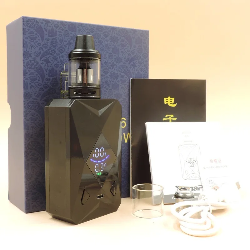 Taphoo100W мод стартовый набор 510 нить огромный дым 2 0 мл Atomizer емкость для жидкости 2000